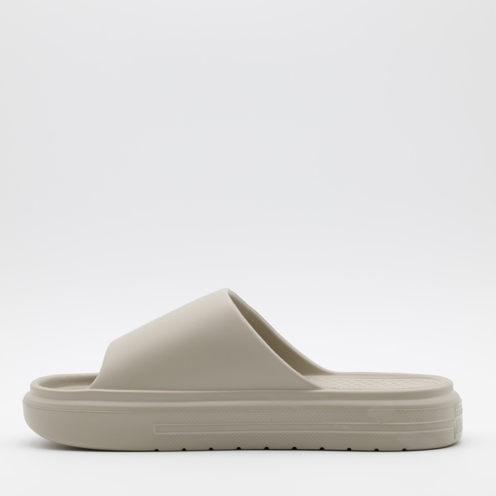 Converse‎ Unisex Comfortable Essential Slide Sandals Beige Men's 9 Women's 10 - Picture 3 of 11